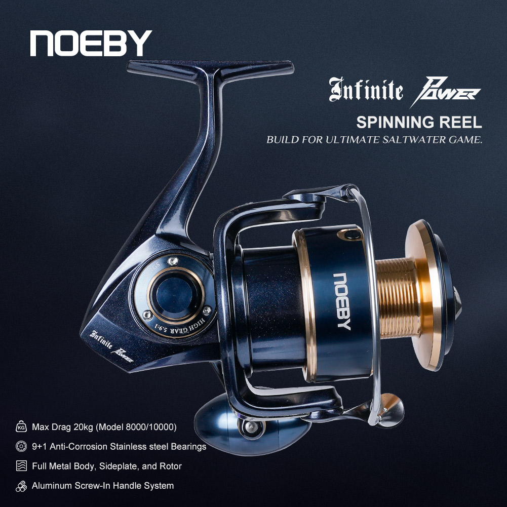 Noeby Infinite Power Spinning  - đánh giá và giá Shimano Reel Stradic