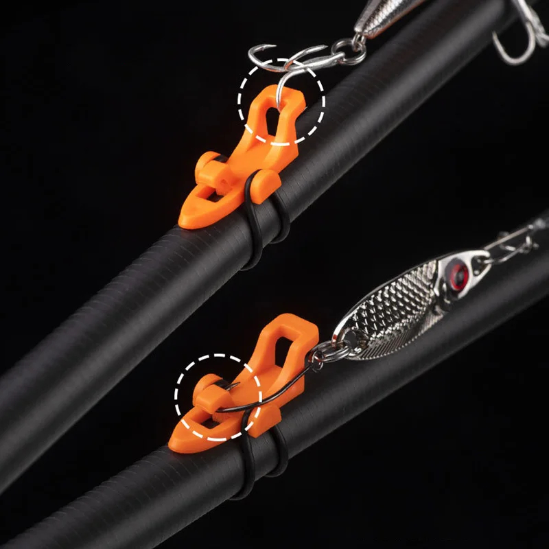 10-40SET Fishing Hook Keeper L - đánh giá và giá Fishing Rod Travel
