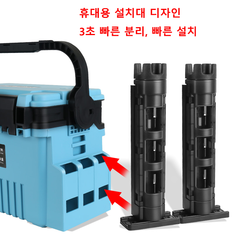 JSFUN Fishing Box Barrel Holde - đánh giá và giá Fishing Rod Travel