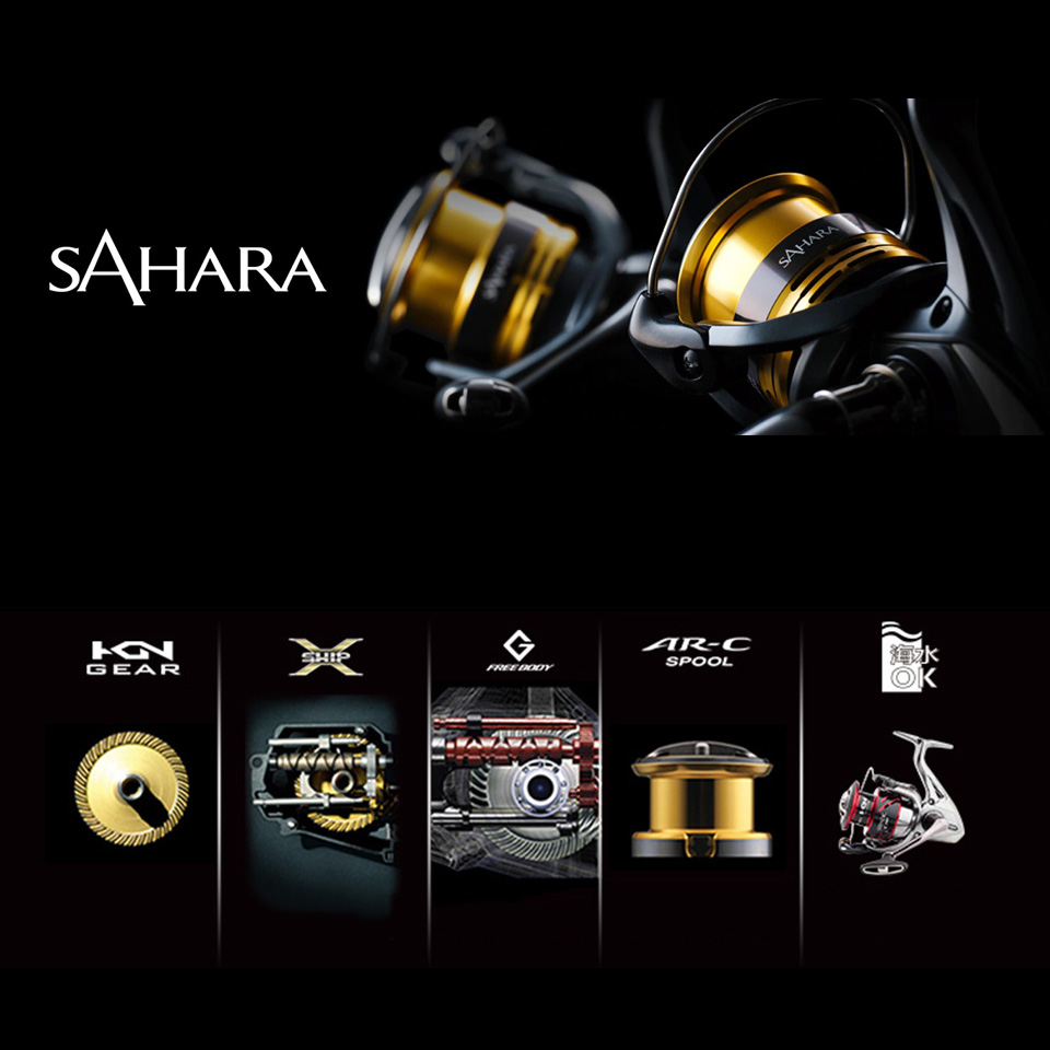 2022 SHIMANO Reel SAHARA Spinn - đánh giá và giá Shimano Reel Sienna